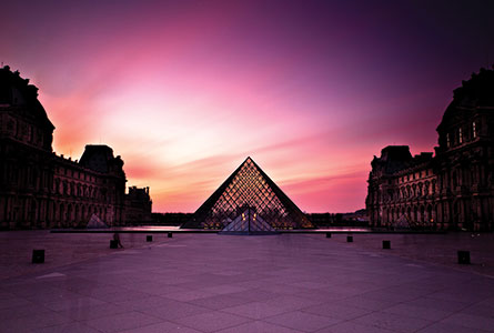 Beautiful Paris Moodboard: the Louvre in Paris