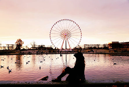 Beautiful Paris Moodboard: Wheel in Paris