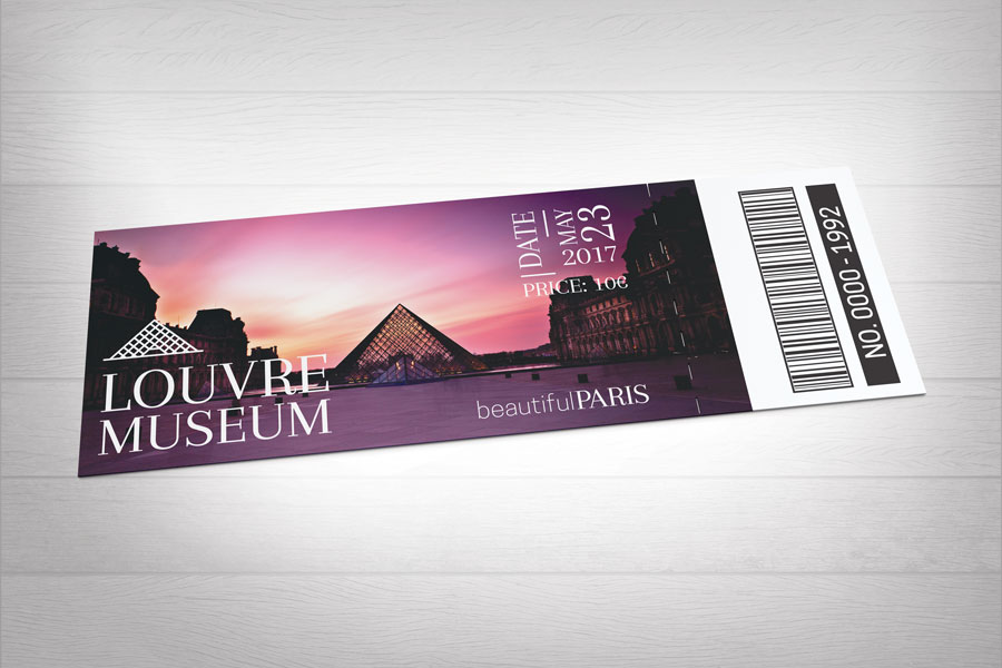 Beautiful Paris: Louvre ticket