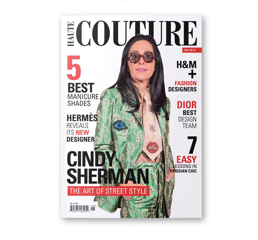 Haute Couture Magazine Cover