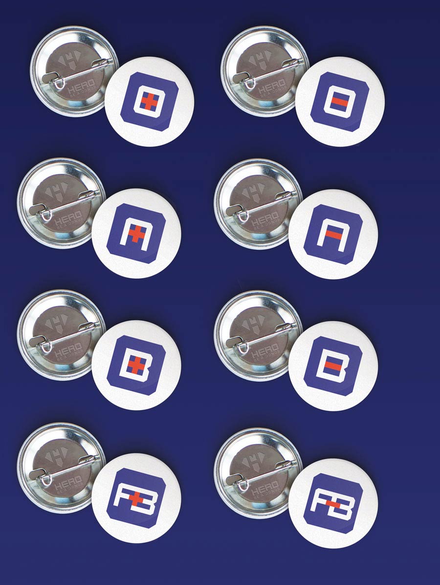 Hero Supporting Elements: Buttons with type blood