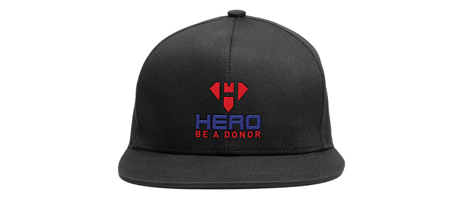 Hero Supporting Elements: Cap front view
