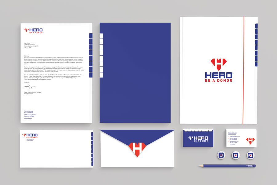 Hero Collateral: Stationary Mockup